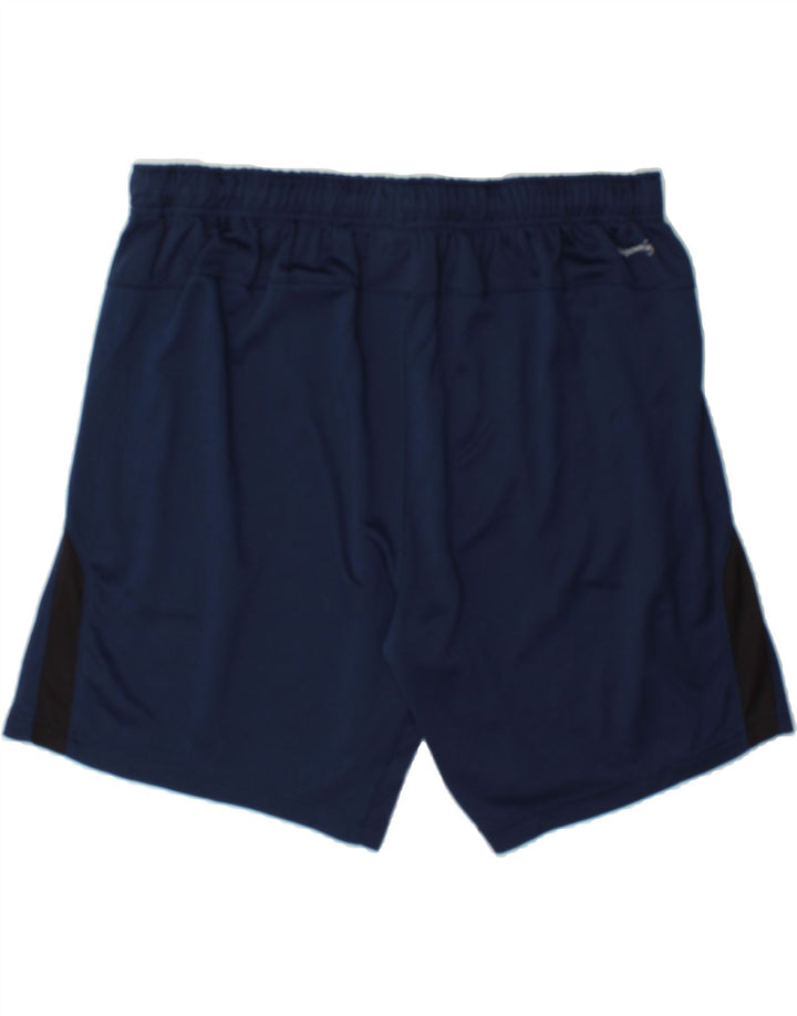 RUSSELL ATHLETIC Mens Sport Shorts 2XL  Navy Blue Polyester Vintage Russell Athletic and Second-Hand Russell Athletic from Messina Hembry 