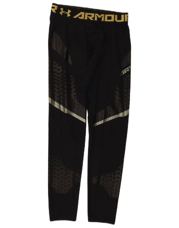 Leggings grafici da uomo Under Armour Small Black Colourblock