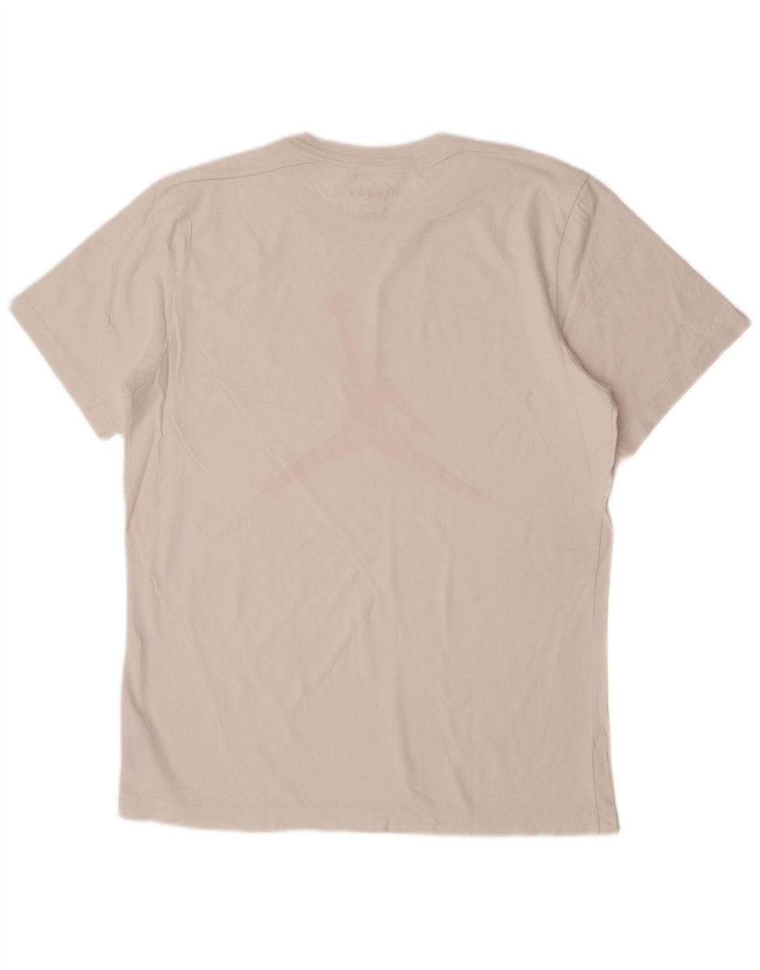 T-shirt grafica da uomo Jordan Top in cotone bianco medio