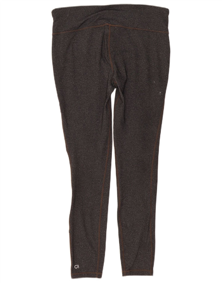 Gap Leggings da donna UK 14 Large in nylon chiazzato grigio