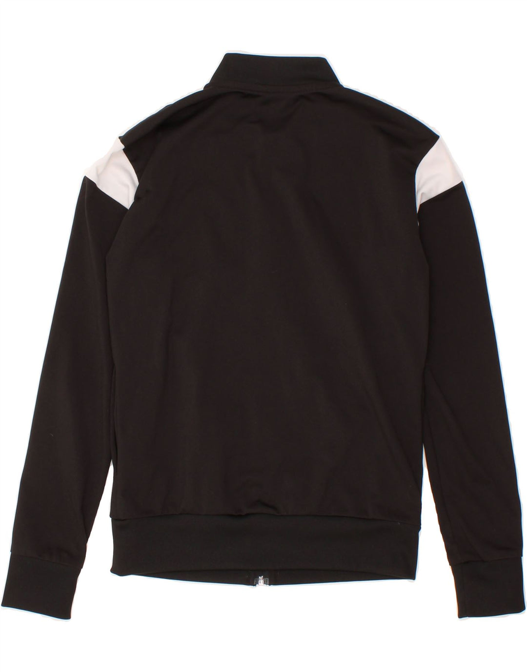 PUMA Womens Tracksuit Top Jacket UK 6 XS Black Colourblock Polyester Vintage Puma and Second-Hand Puma from Messina Hembry 