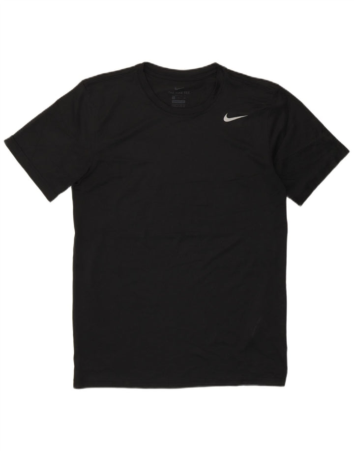 T-shirt Nike Dri Fit da uomo, piccola, in poliestere nero