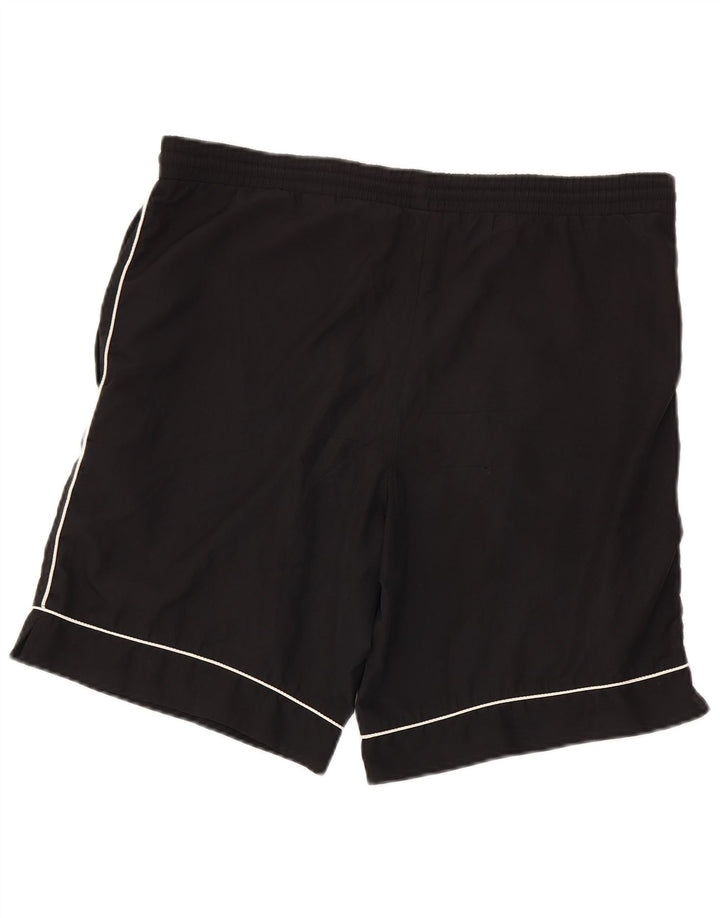 Pantaloncini sportivi Nike da uomo piccoli in poliestere nero