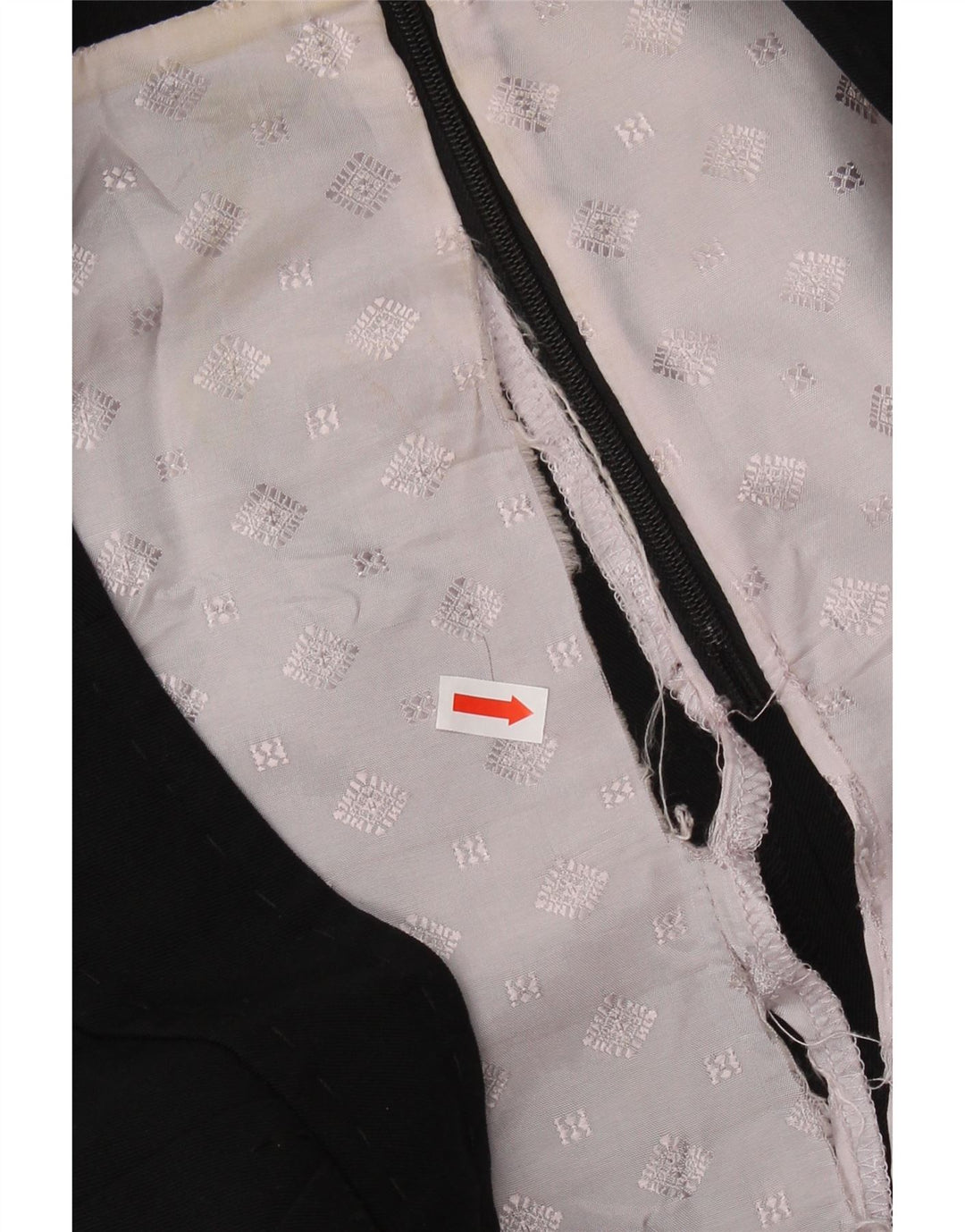 Gonna a trapezio da donna COAST UK 16 grande W34 poliestere nero