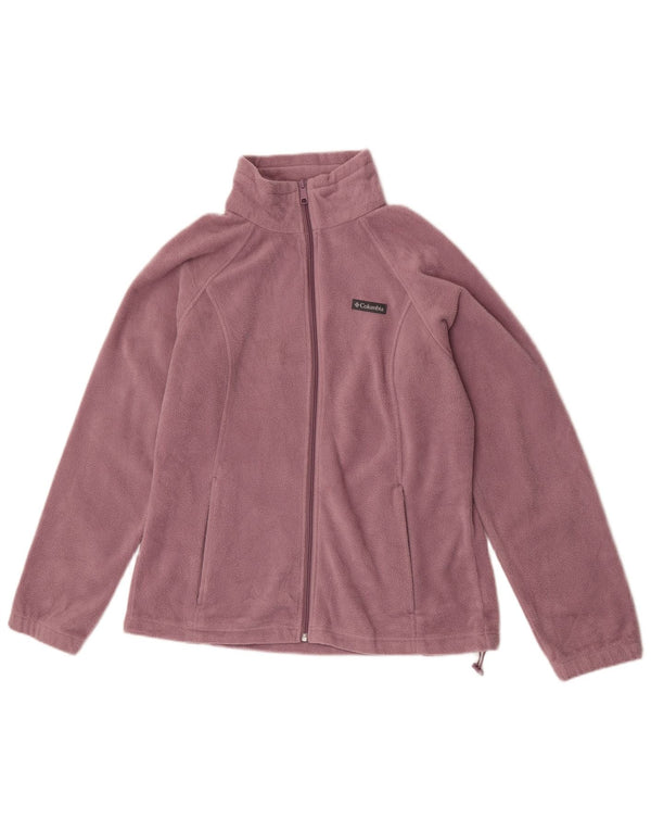 Giacca in pile da donna Columbia UK 16 Large Viola Poliestere