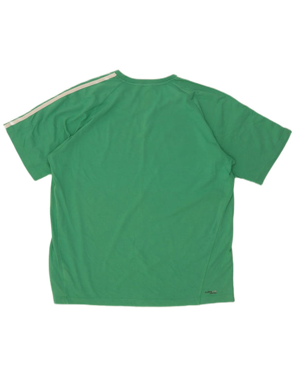 Maglietta Adidas Clima 365 da uomo XL in cotone verde