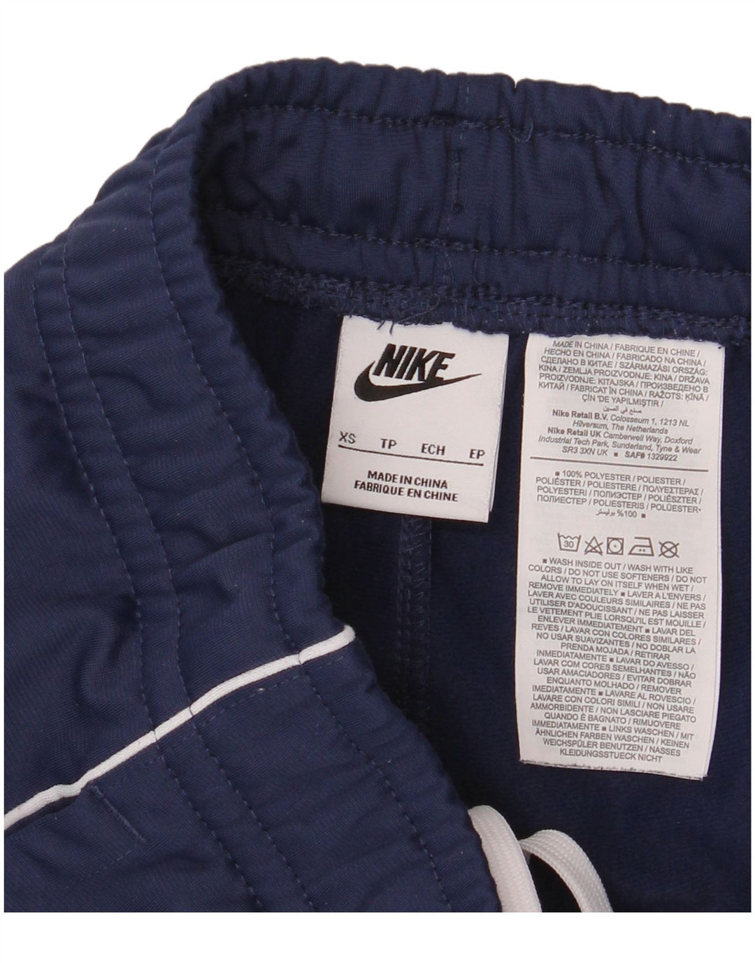 Pantaloni da tuta da uomo Nike Joggers XS blu navy poliestere