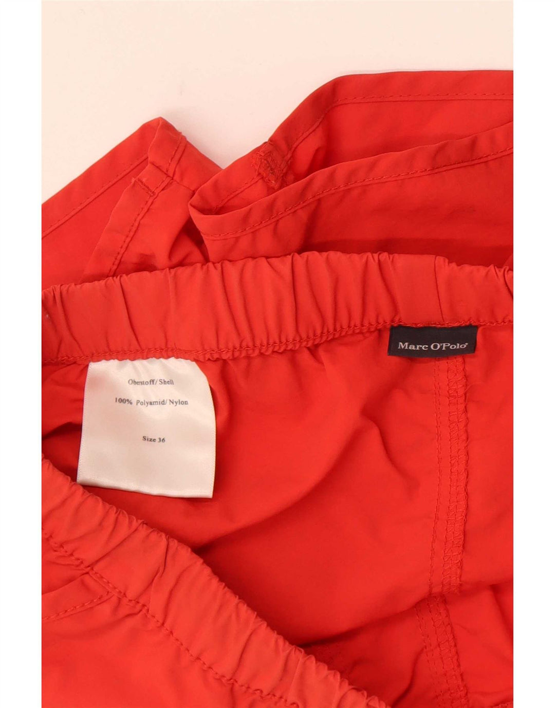 Pantaloncini da bagno da donna Marc O'Polo UK 18 XL rosso poliammide