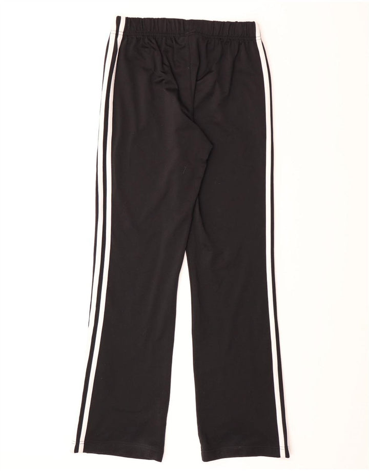 Pantaloni della tuta da ragazzo Adidas 15-16 anni in poliestere nero