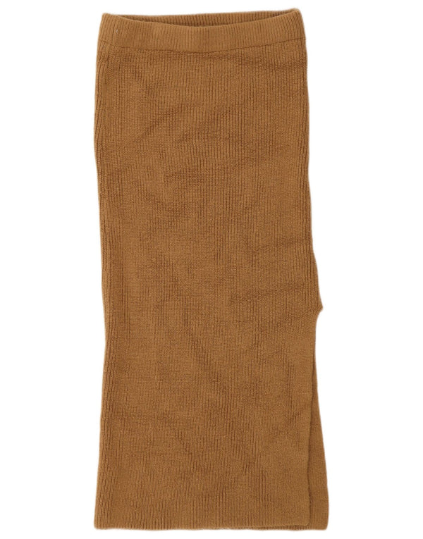Gonna in maglia da donna Topshop piccola W26 acrilico marrone