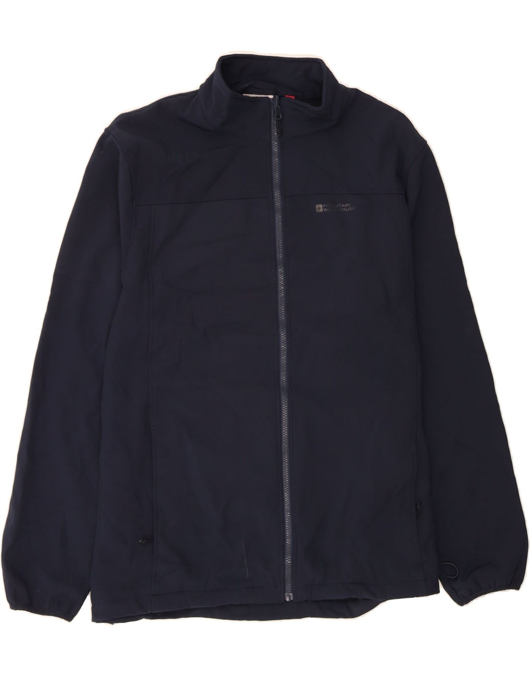 MOUNTAIN WAREHOUSE Mens Windbreaker Jacket UK 44 2XL Navy Blue Polyester Vintage Mountain Warehouse and Second-Hand Mountain Warehouse from Messina Hembry 