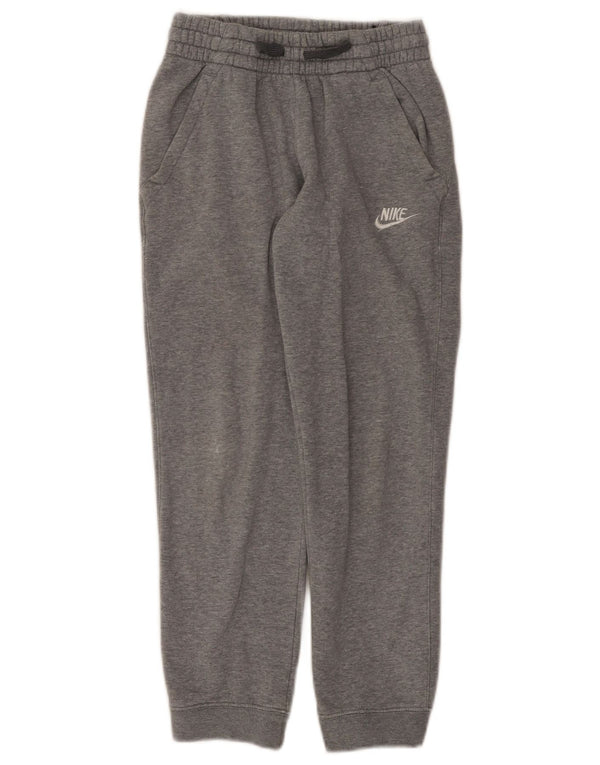 Pantaloni della tuta da jogging Nike da bambino 10-11 anni in cotone grigio medio sportivo