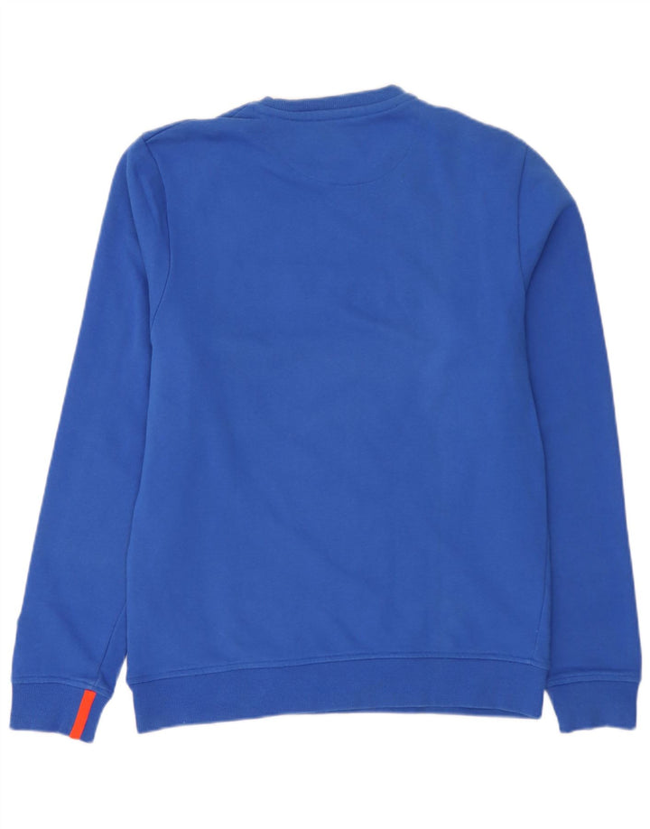 Felpa grafica da uomo Nautica Maglione grande cotone blu