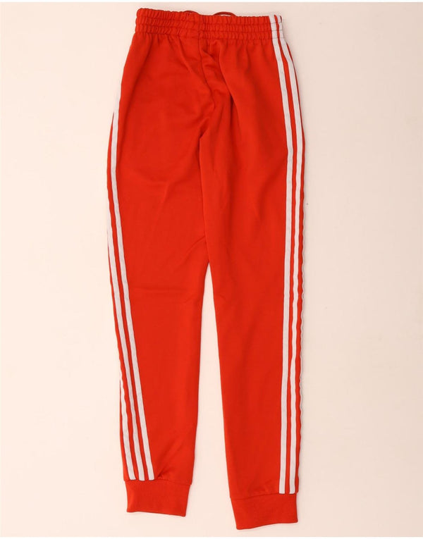 Pantaloni da tuta da donna Adidas Joggers UK 4 XS Rosso Cotone