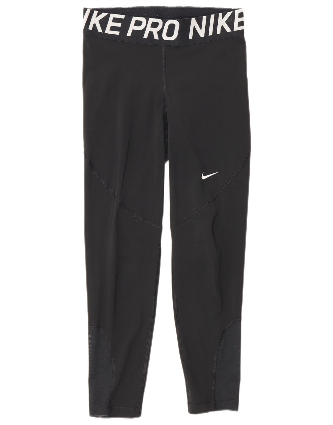 Leggings grafici da donna Nike piccoli sportivi in poliestere nero