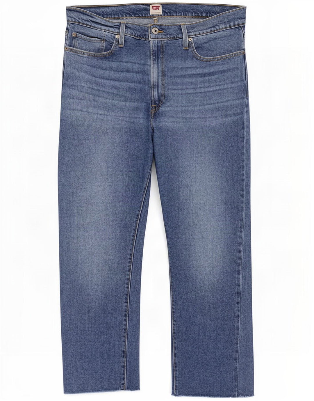 Jeans dritti da donna Levi's W34 L27 cotone blu