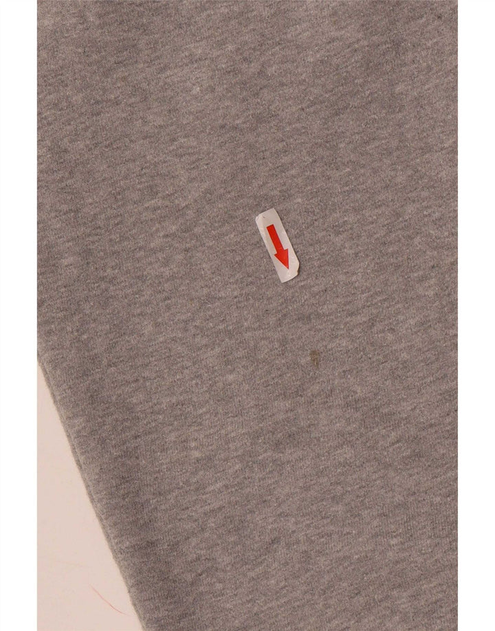 Pantaloni da tuta da uomo Adidas Joggers in cotone chiazzato grigio medio