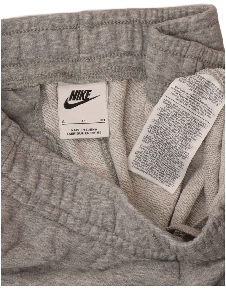 Pantaloni da tuta da uomo Nike Joggers piccoli in cotone grigio