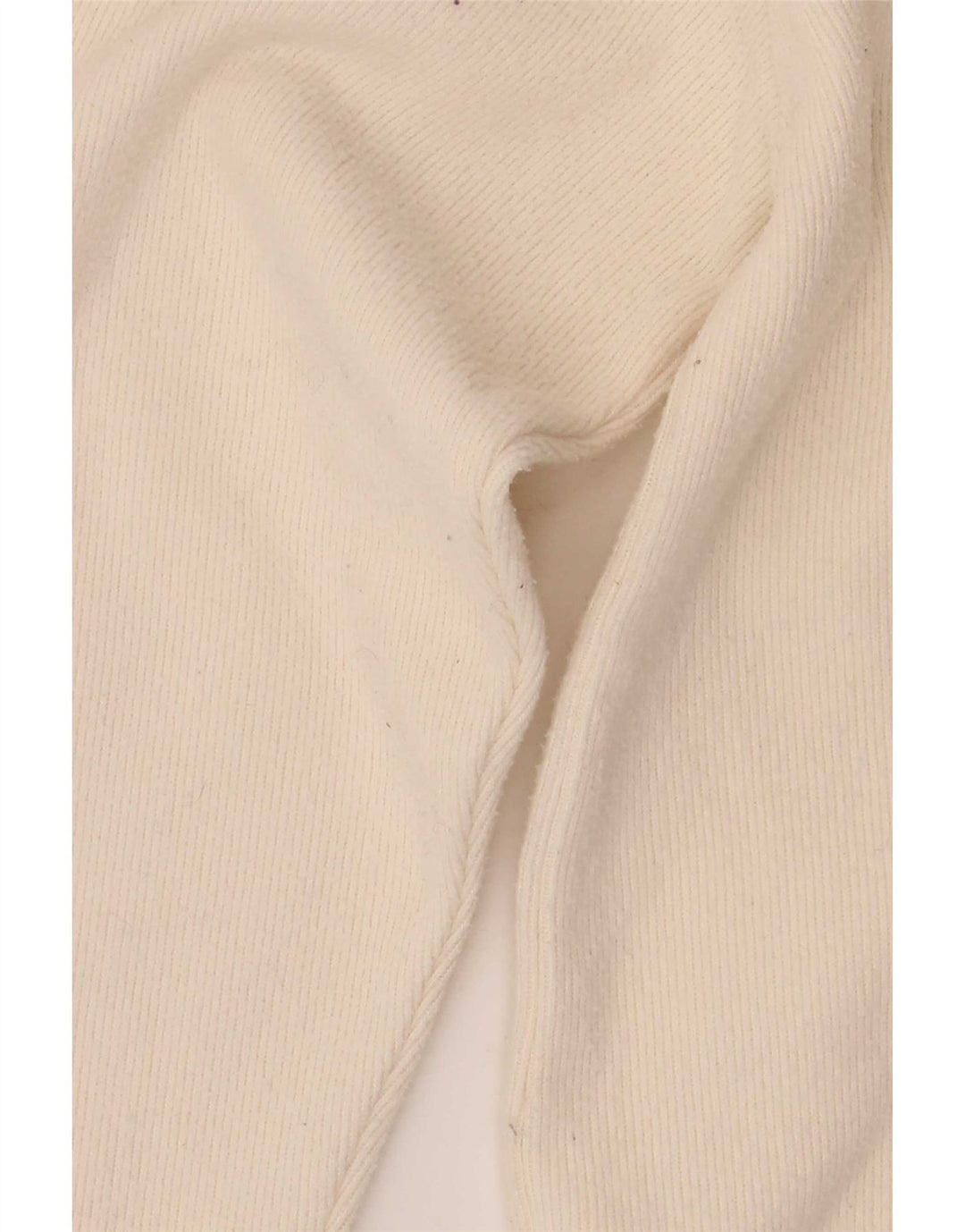 Maglione maglione girocollo da donna Zara UK 14 Poliestere bianco medio