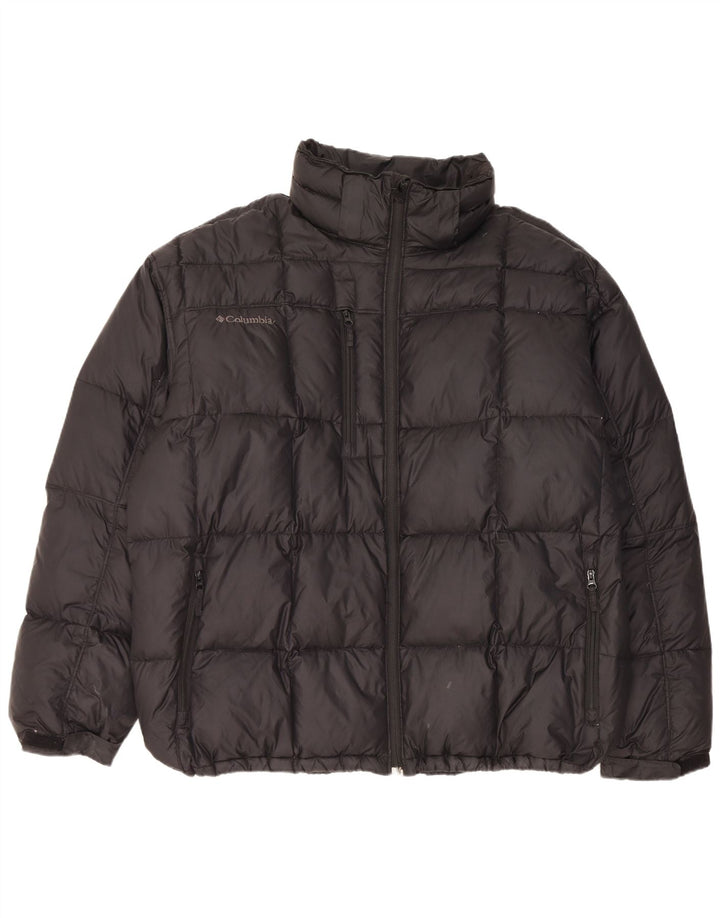 Giacca imbottita da uomo Columbia UK 44 2XL Nylon nero