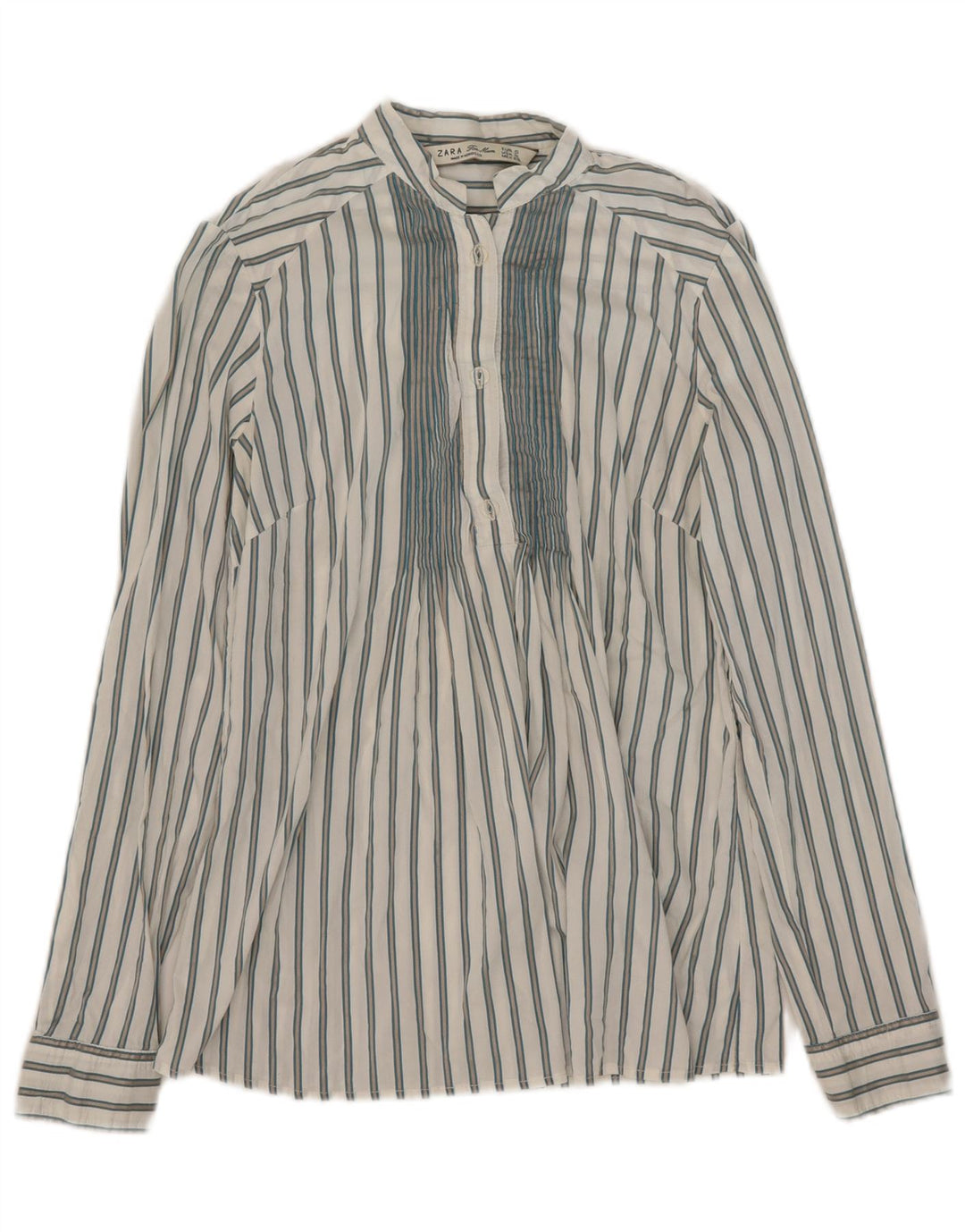 Maglia pullover da donna Zara UK 10 piccola a righe bianche
