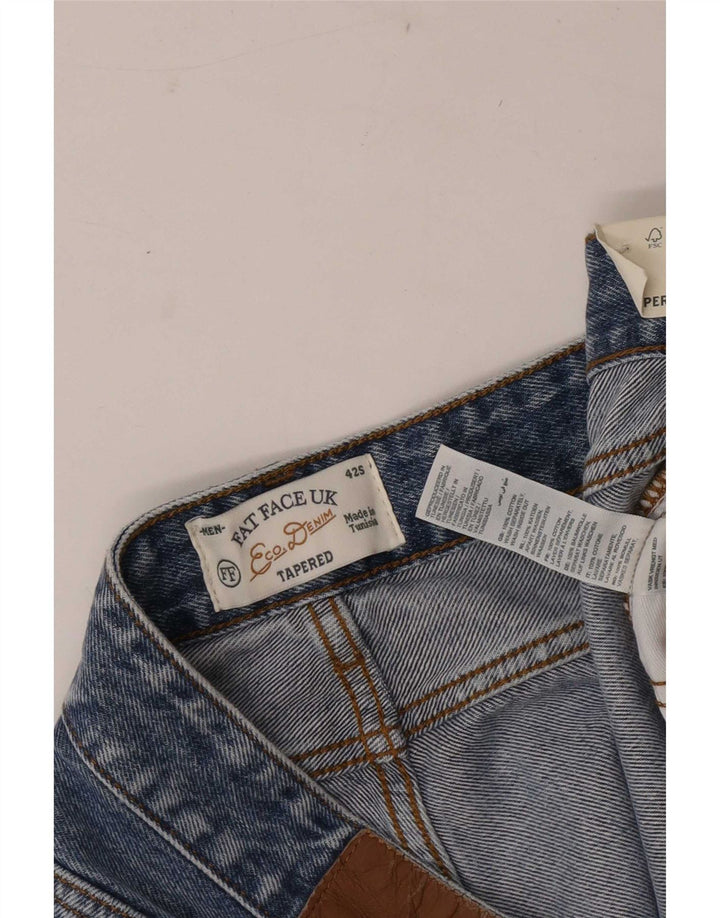 Jeans affusolati da uomo Fat Face W42 L29 cotone blu