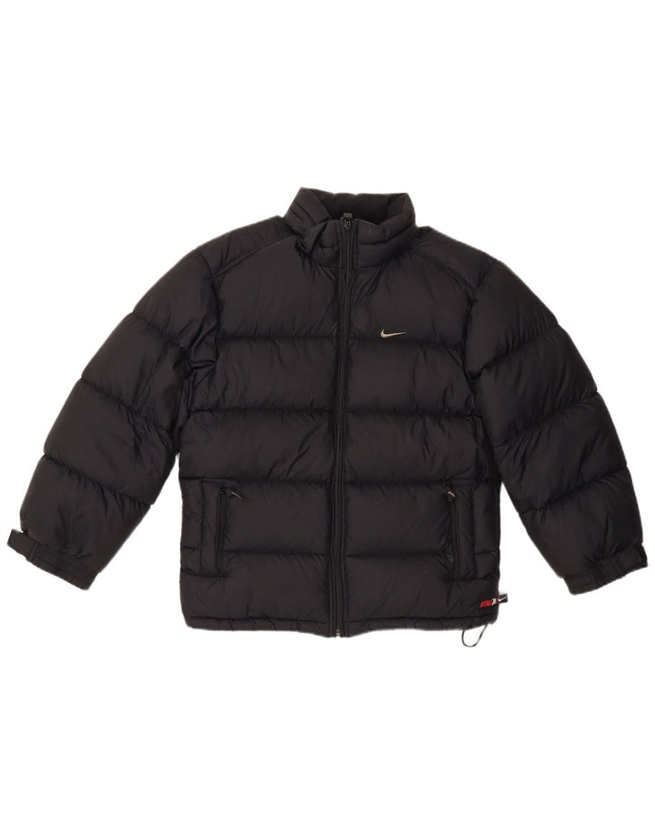 Giacca imbottita con cappuccio Nike da ragazzo 11-12 anni media nylon blu navy