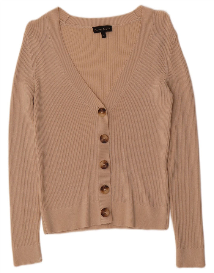 Maglione cardigan da donna Phase Eight UK 8 Small Beige Viscosa
