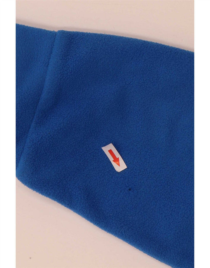 Maglione in pile da uomo Sergio Tacchini con zip e collo XL blu poliestere
