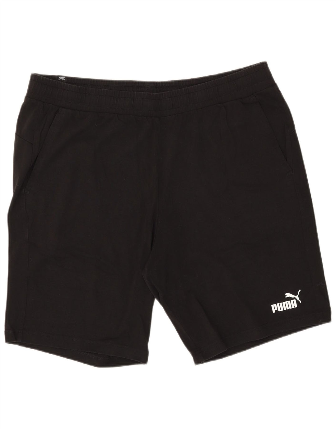 Pantaloncini sportivi da uomo Puma 2XL cotone nero