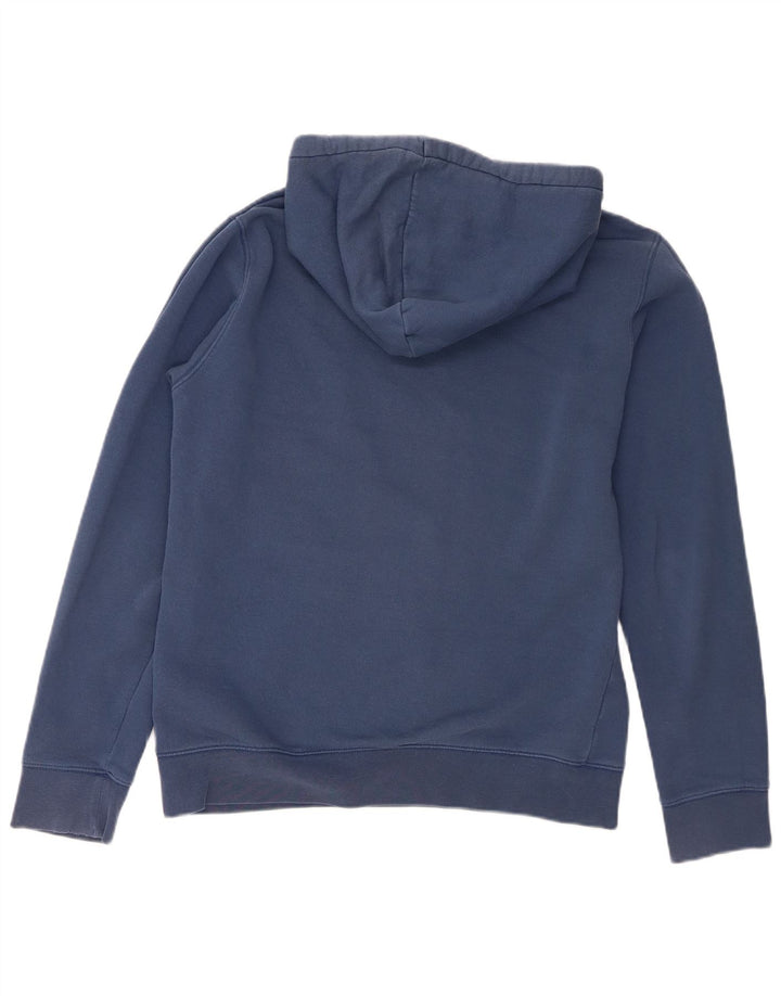 Felpa con cappuccio da uomo Replay grande blu navy