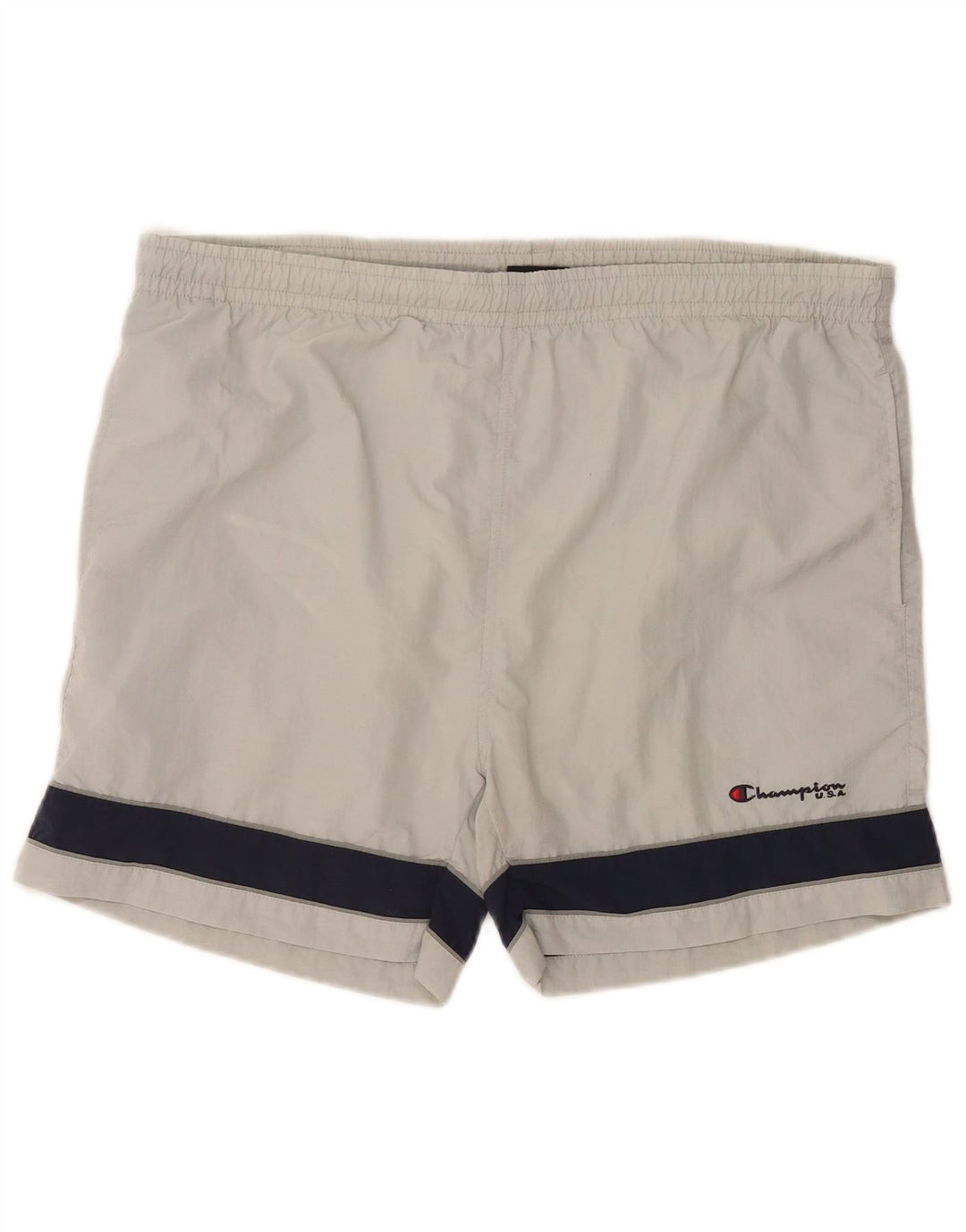 Pantaloncini da bagno da uomo CHAMPION XL grigio color block