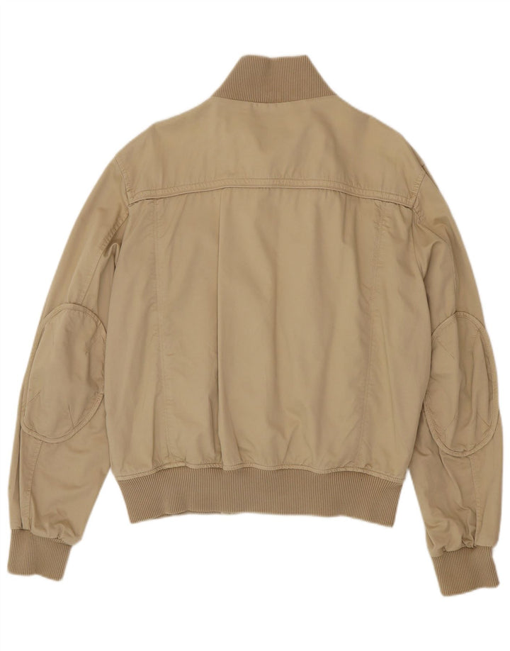 Giubbotto bomber da uomo Best Company UK 40 grande cotone beige