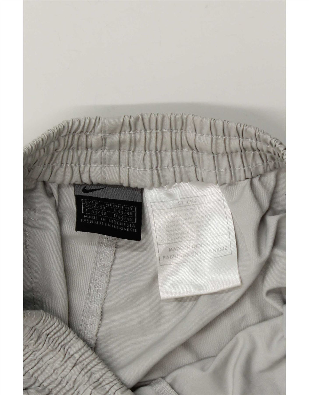 Pantaloncini sportivi Nike da uomo piccoli in cotone grigio