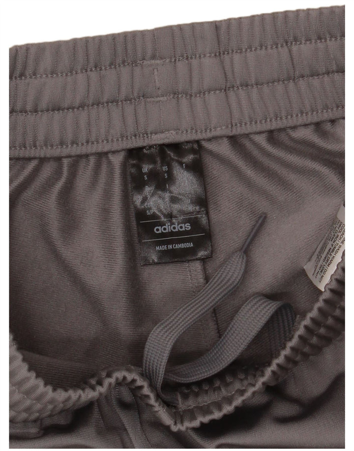 Pantaloni da tuta grafica da uomo Adidas Joggers piccoli in poliestere grigio