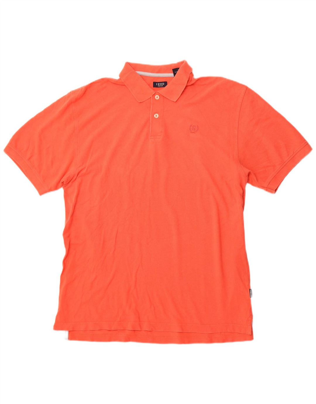 Polo da uomo Izod grande in cotone arancione