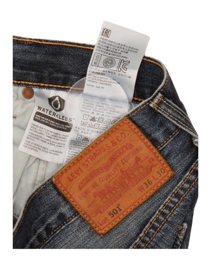 Levi's Uomo 501 Jeans dritti W36 L30 Cotone Blu