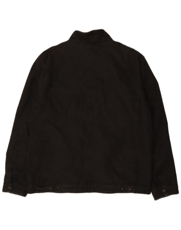 Giacca utility da uomo Levi's UK 42 XL cotone nero