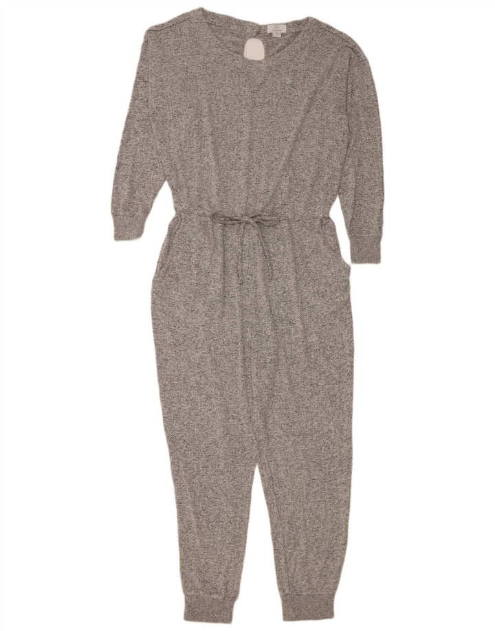 Tuta oversize da donna Fat Face UK 16 Grande viscosa chiazzata grigia