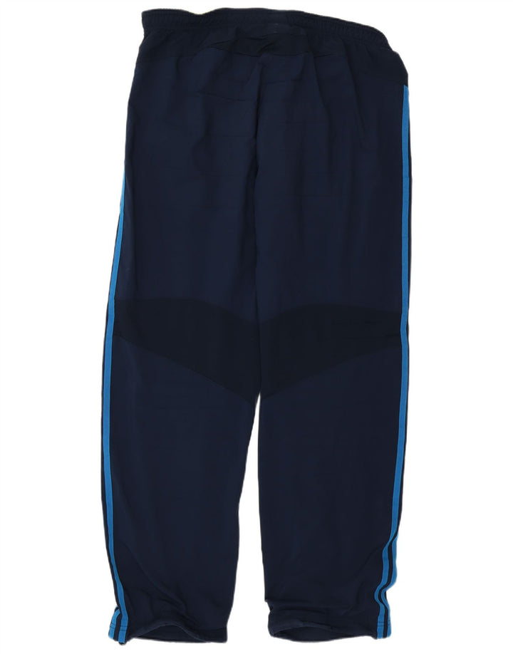 Pantaloni da tuta Adidas Climacool da uomo grandi in poliestere blu navy