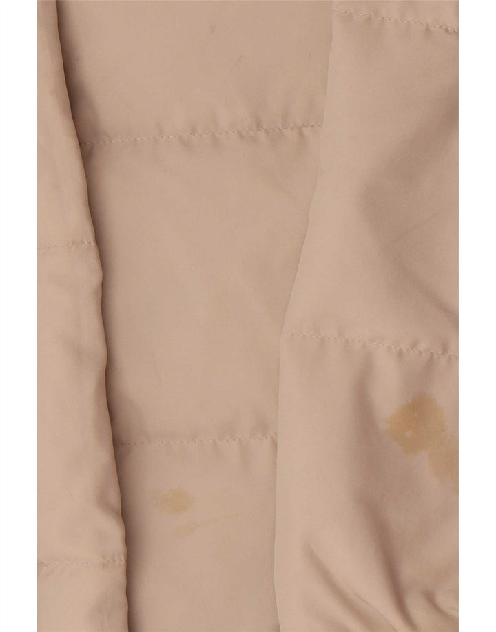 Cappotto imbottito oversize da donna Ellesse UK 14 Poliestere beige medio
