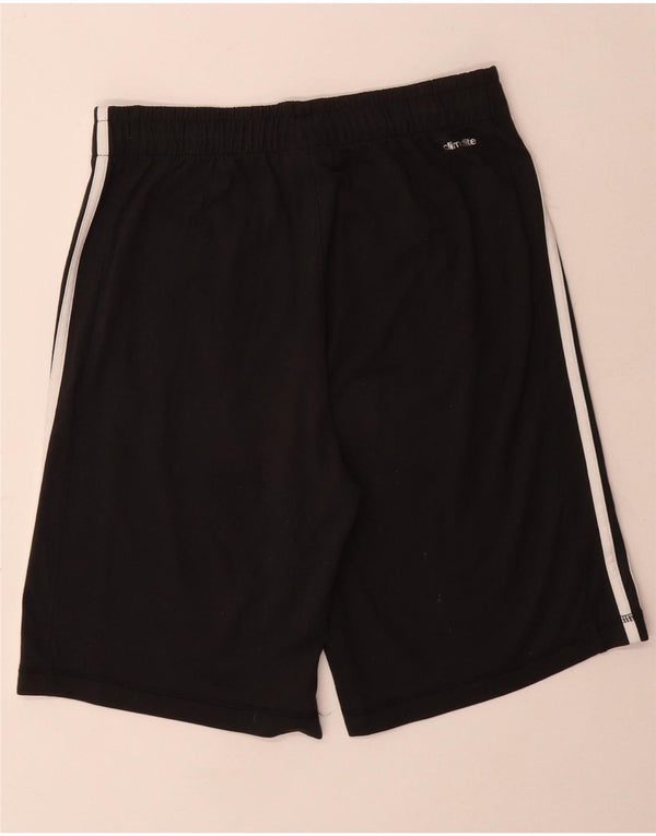 Pantaloncini sportivi Adidas Climalite da uomo piccoli in poliestere nero
