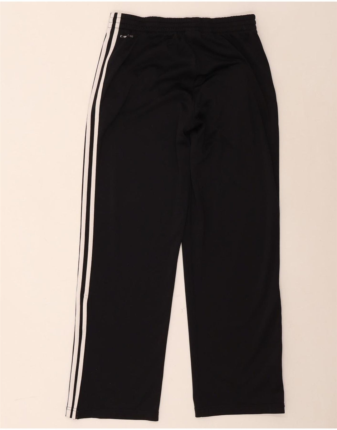 Pantaloni da tuta Adidas Climalite da uomo piccoli in poliestere nero