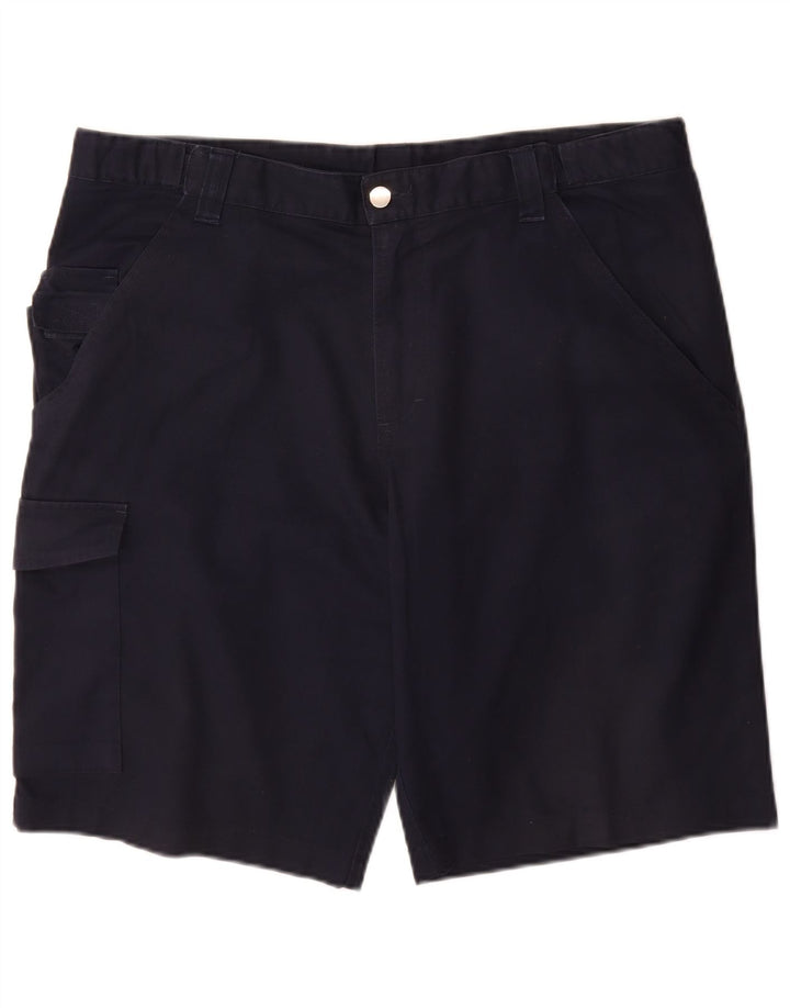Pantaloncini cargo da uomo Russell Athletic EU 54 2XL W38 poliestere blu navy