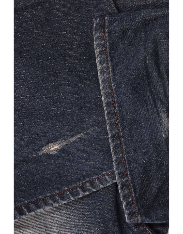 Jeans dritti da uomo Diesel W31 L32 in cotone blu