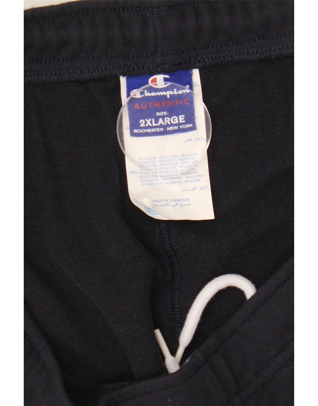 Pantaloni da tuta da uomo Champion 2XL cotone blu navy