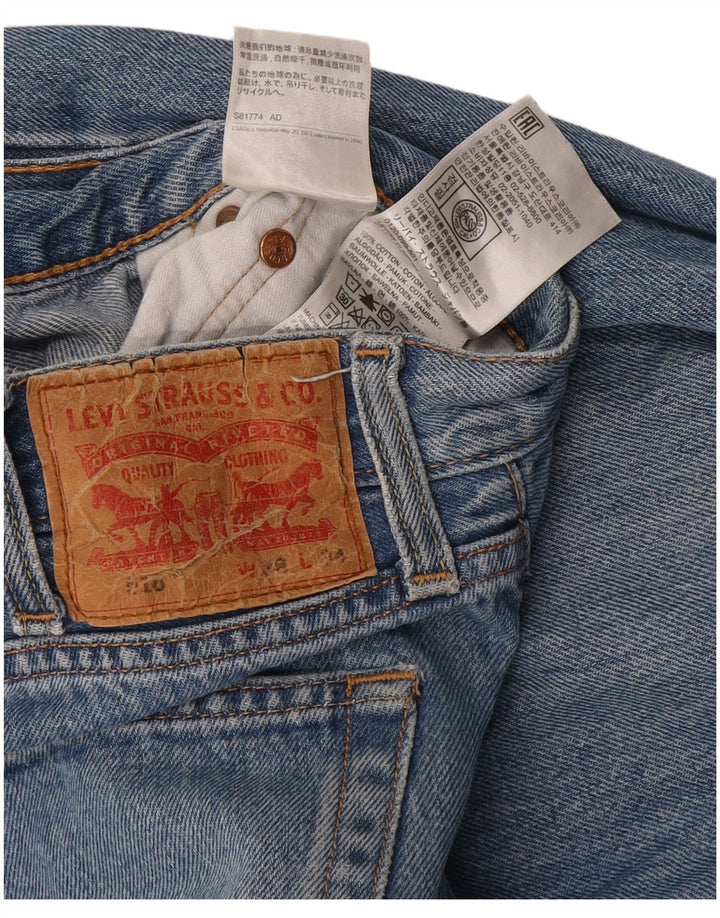 Levi's Uomo 516 Jeans dritti W28 L34 Cotone Blu