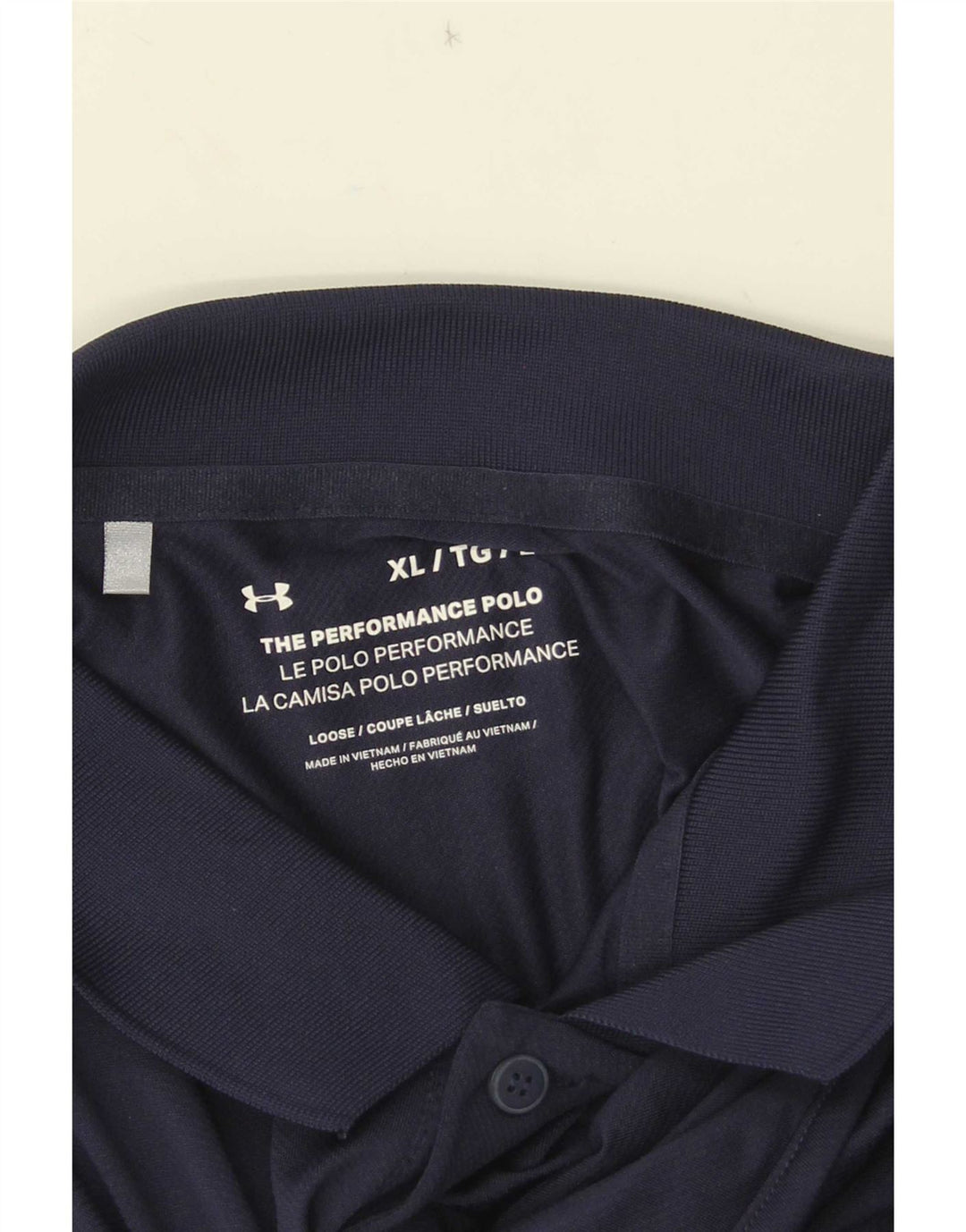 Polo da uomo Under Armour XL Blu Navy