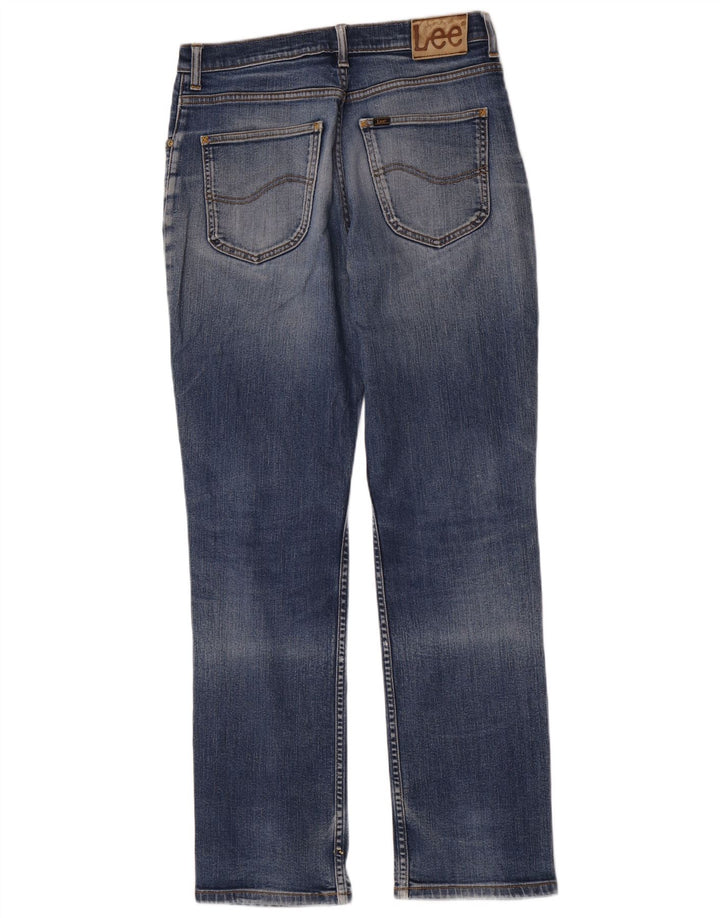 Jeans dritti da uomo Lee Brooklyn W33 L34 cotone blu