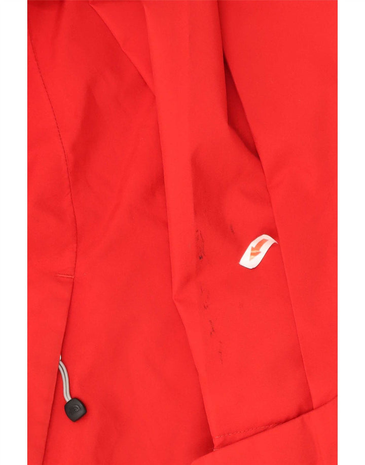 Giacca antipioggia oversize con cappuccio da donna The North Face UK 10 Small Rossa